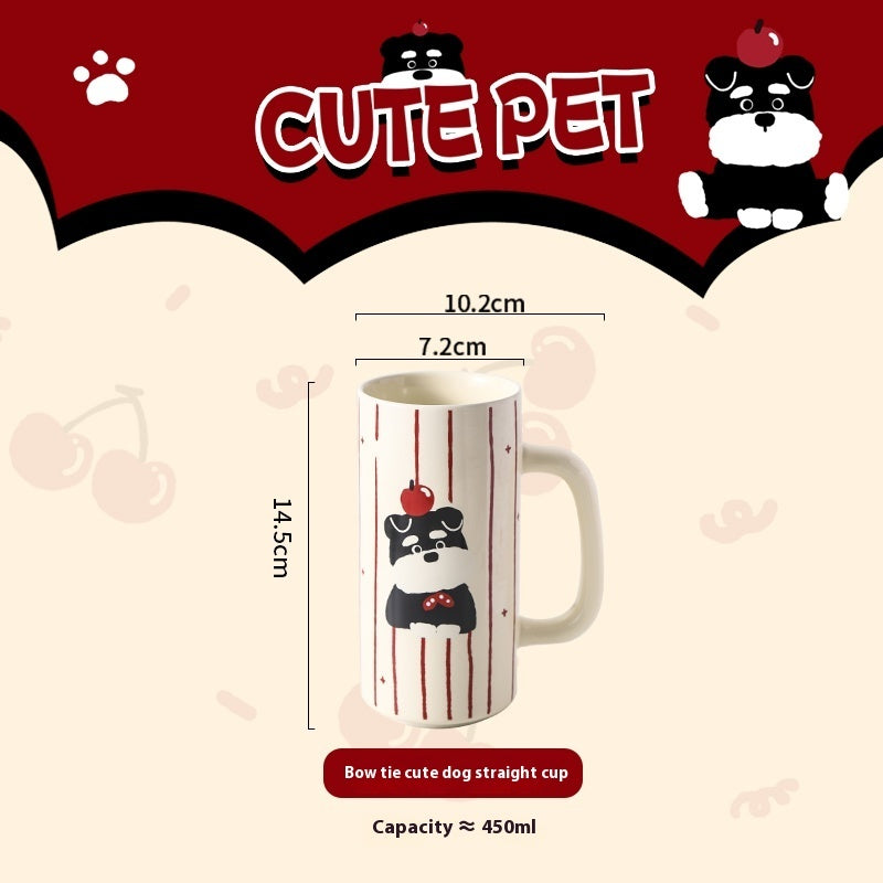 Ceramic Pet Dog Mug Household Drinking