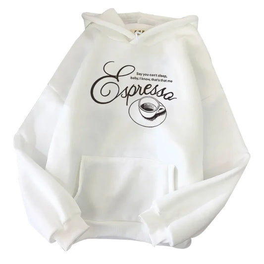 Printed Hooded Sweatshirt Unisex Long Sleeve