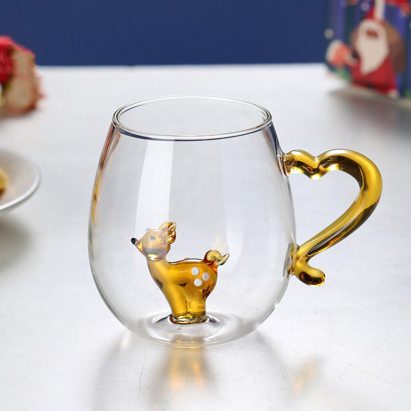 Creative Christmas  Glass Cup