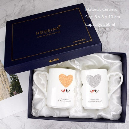Couple of lovers cups mug