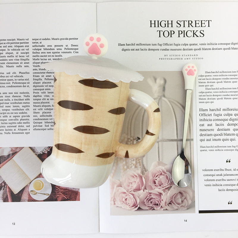 Paw-Shaped Mug for Cat Lovers