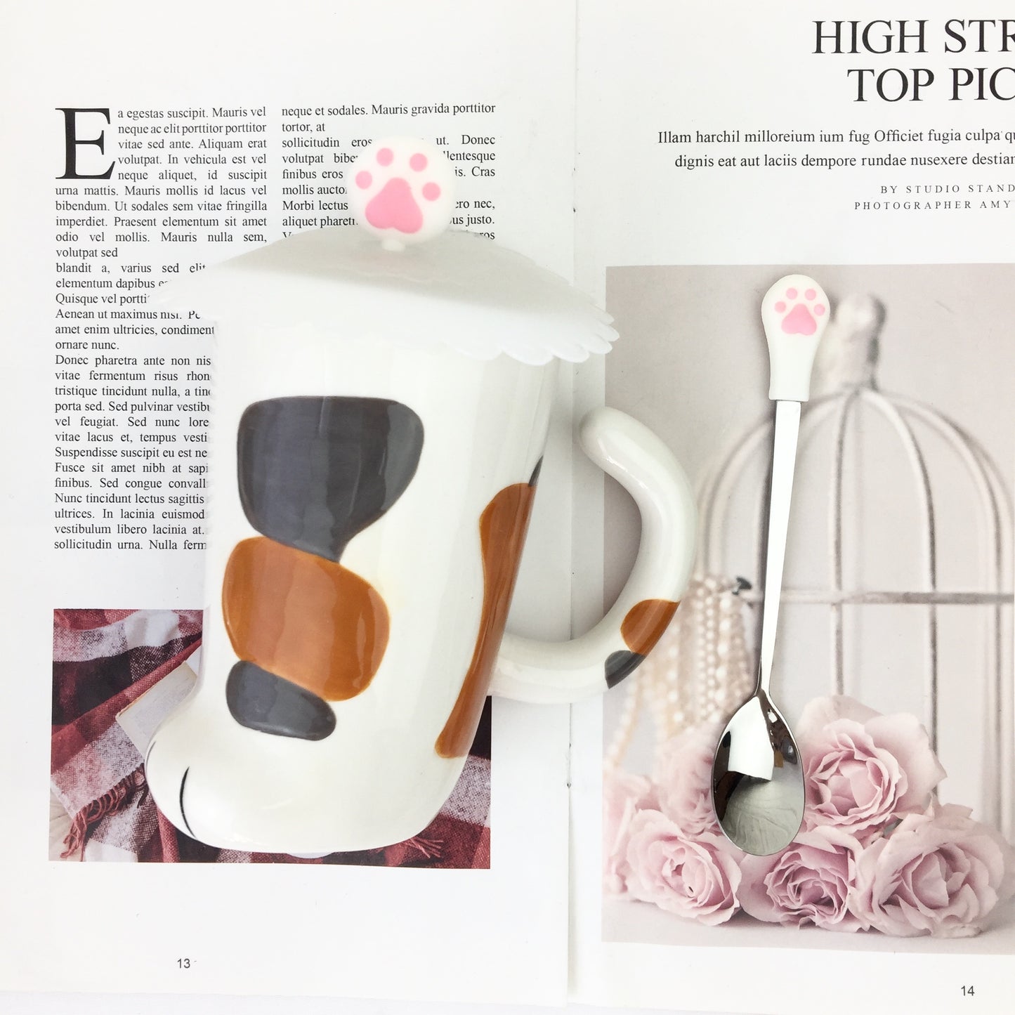 Paw-Shaped Mug for Cat Lovers