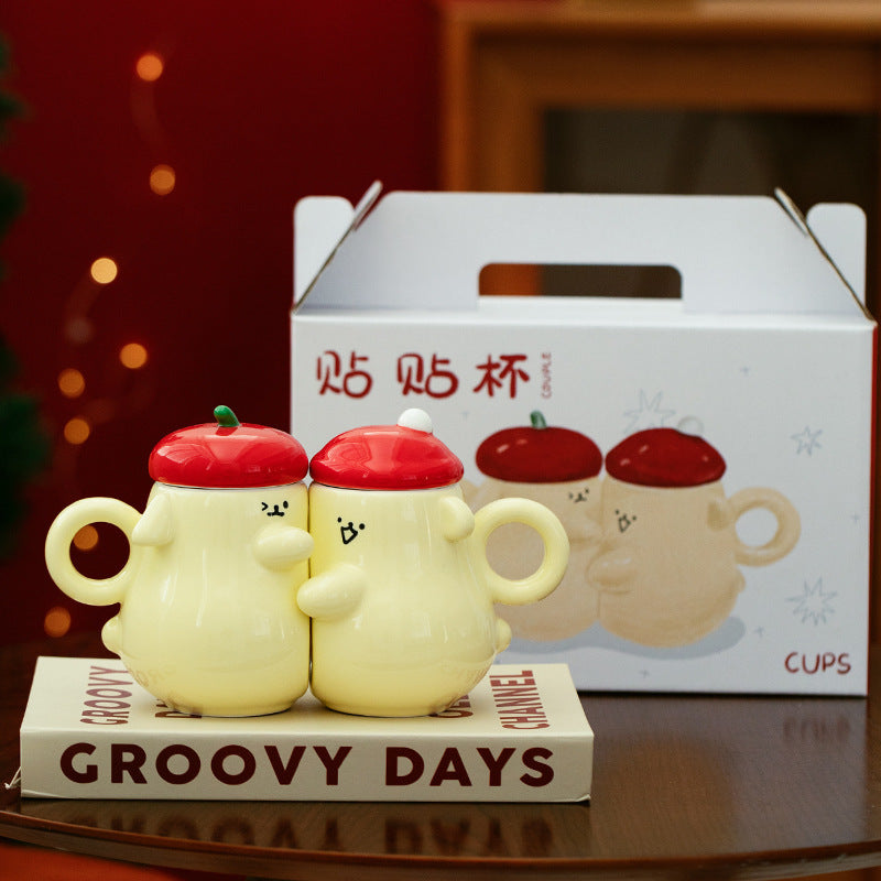 Couple Keepmoving 1991 Couple Mugs