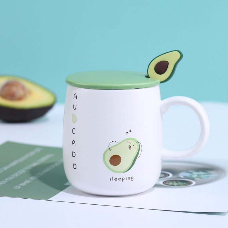 Ceramic Avocado Mug