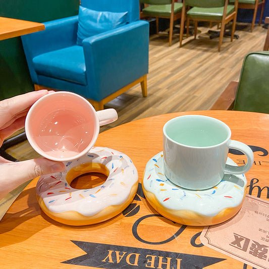 Macaron Donut Coffee Mug