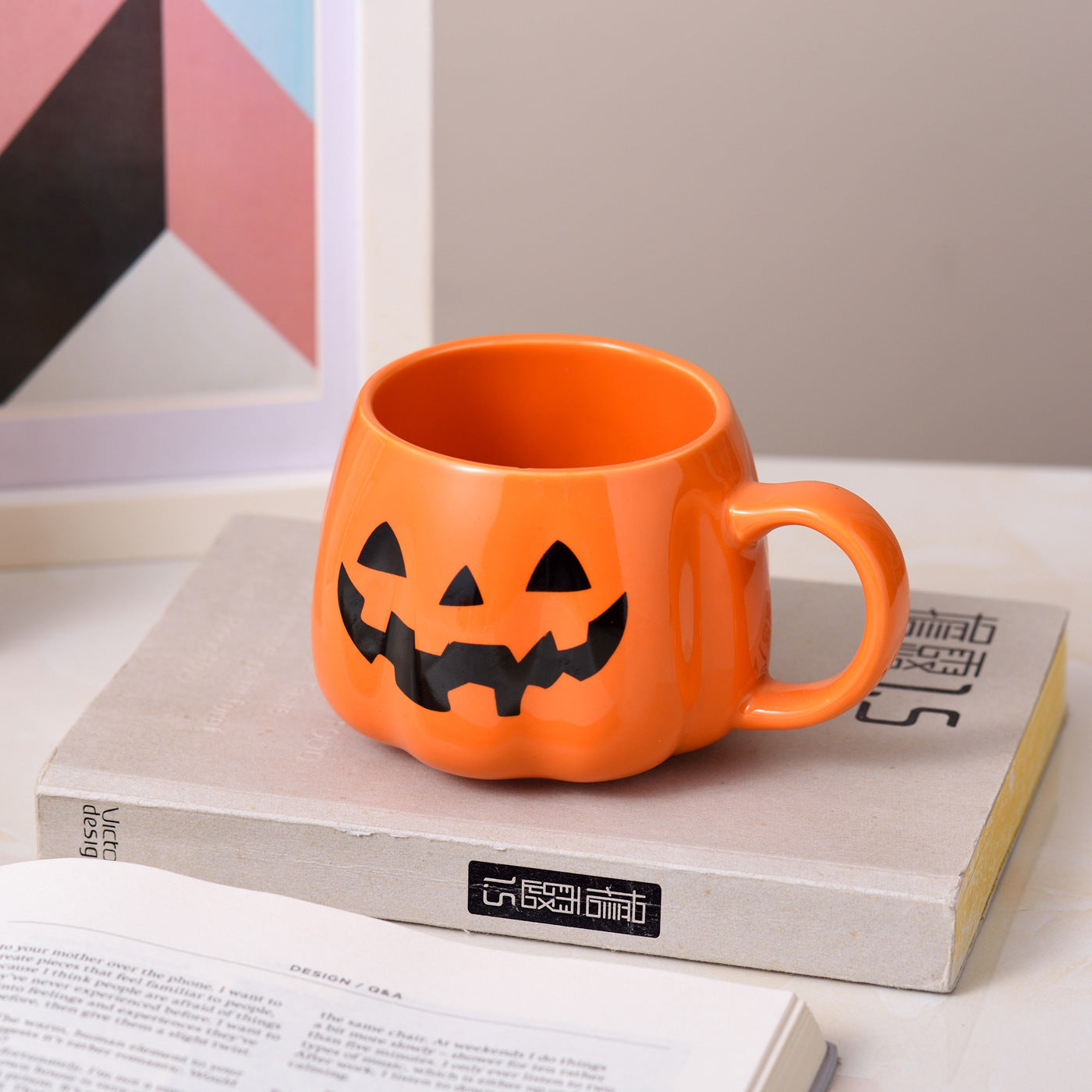 Halloween Christmas Office Ceramic Mug