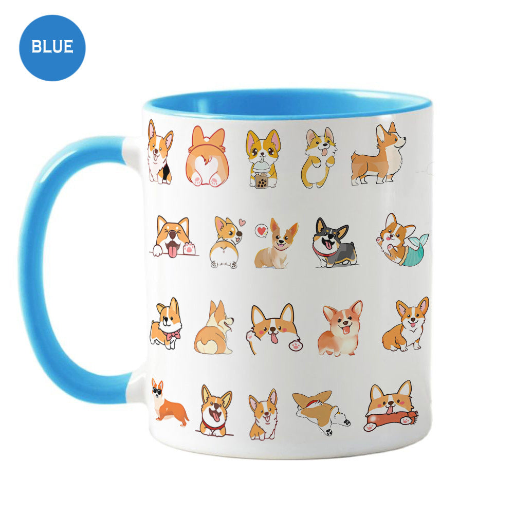 Corgi Ceramic Dog Mug