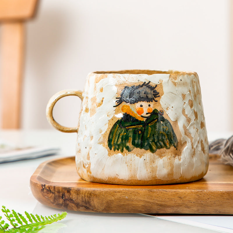 Creative Handmade Ceramic Art Coffee Cup