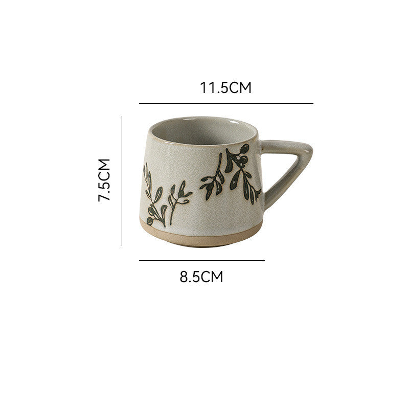 Christmas Retro Ceramic Kiln Mug