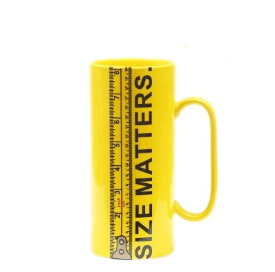 Ruler Mug Larg Capacity - Size Matters
