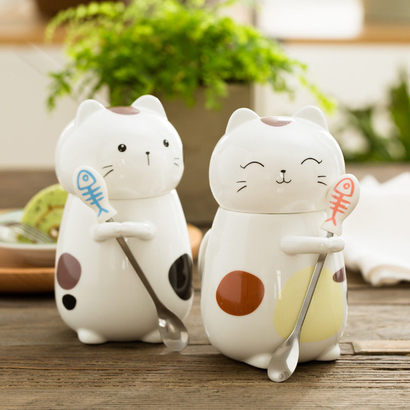 Cute Cat Coffee Mug Cup