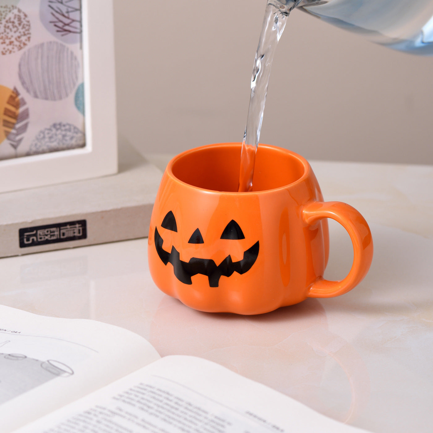 Halloween Christmas Office Ceramic Mug