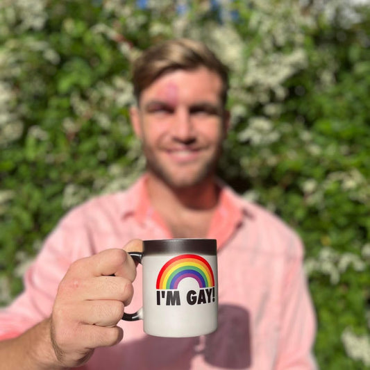 Color-changing Gift Mug I'M GAY!