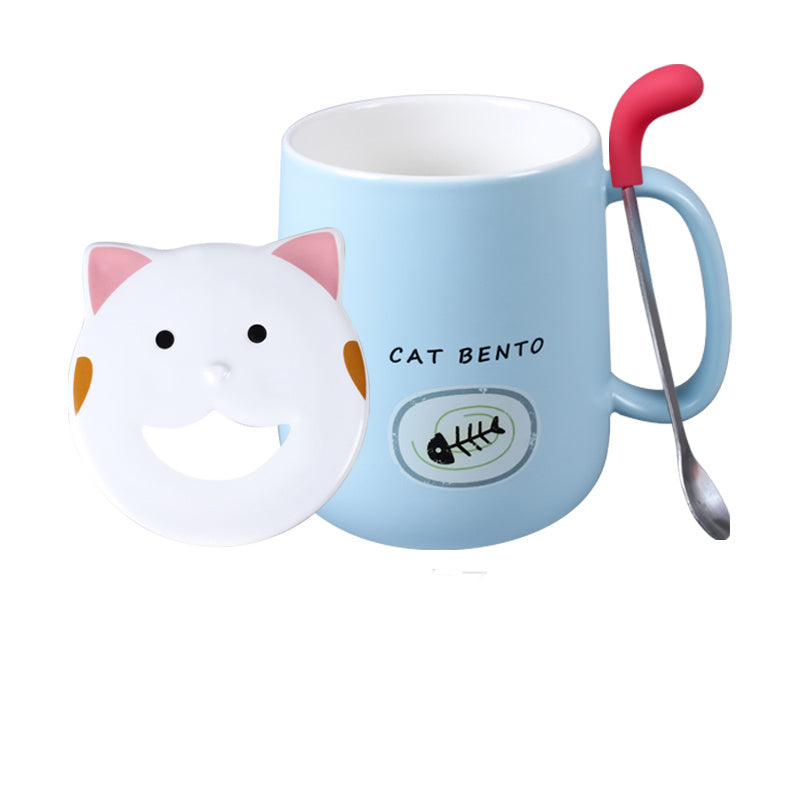 Ceramic Coffee Cup  Cat Mug