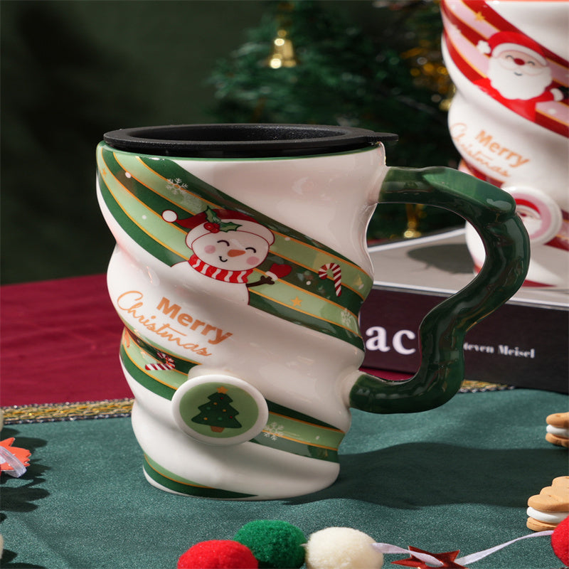 Christmas Ceramic Mug Twisted Style