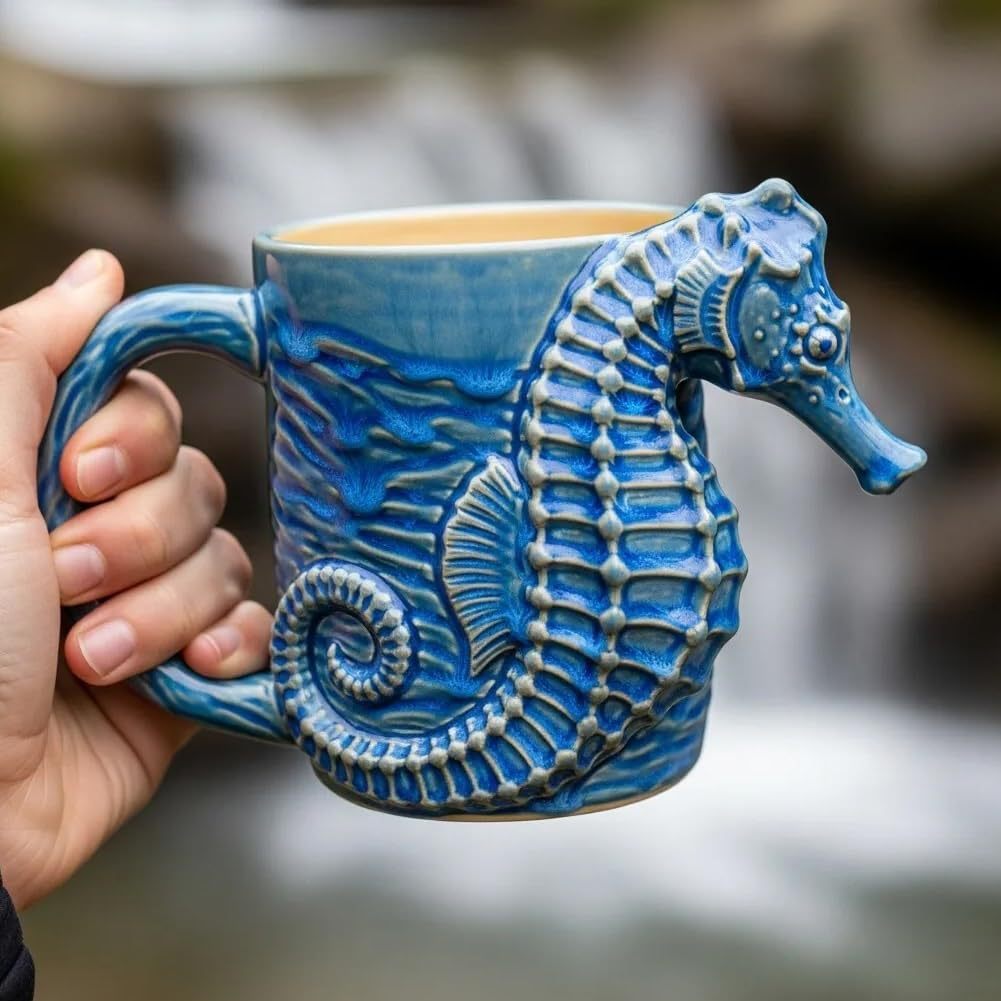 Creative Home Use Marine Animal 3D Coffee Cup