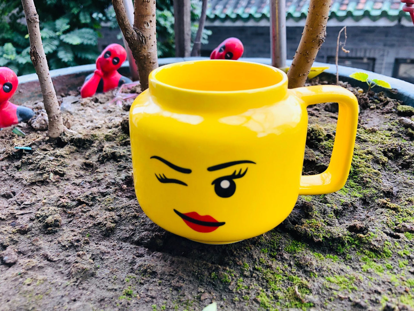 Children's Handy  Lego Ceramic Mug
