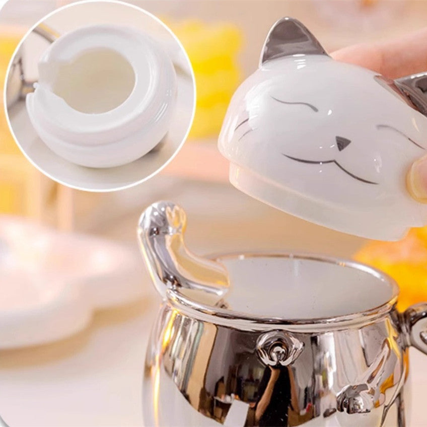 Fashion Lucky Cat Coffee Cup