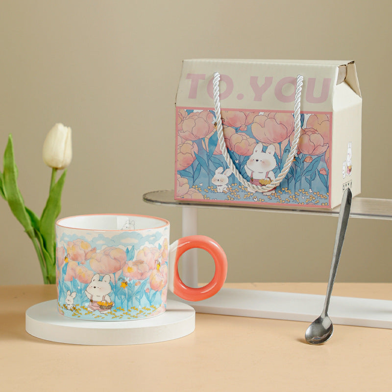 Rabbit  Mug Gift Box