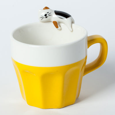Sleepping Cat Mug
