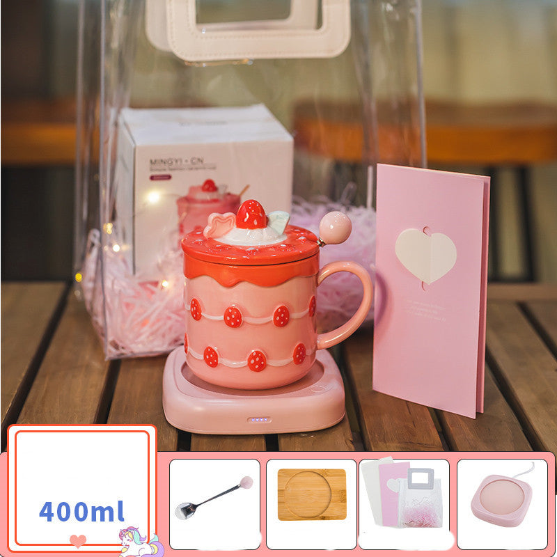 Strawberry Cake  Mug - Gift Box