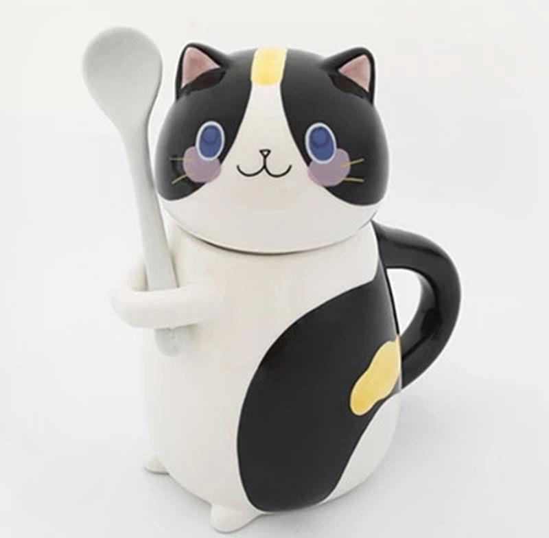 Cute Cat Ceramics Coffee Mug