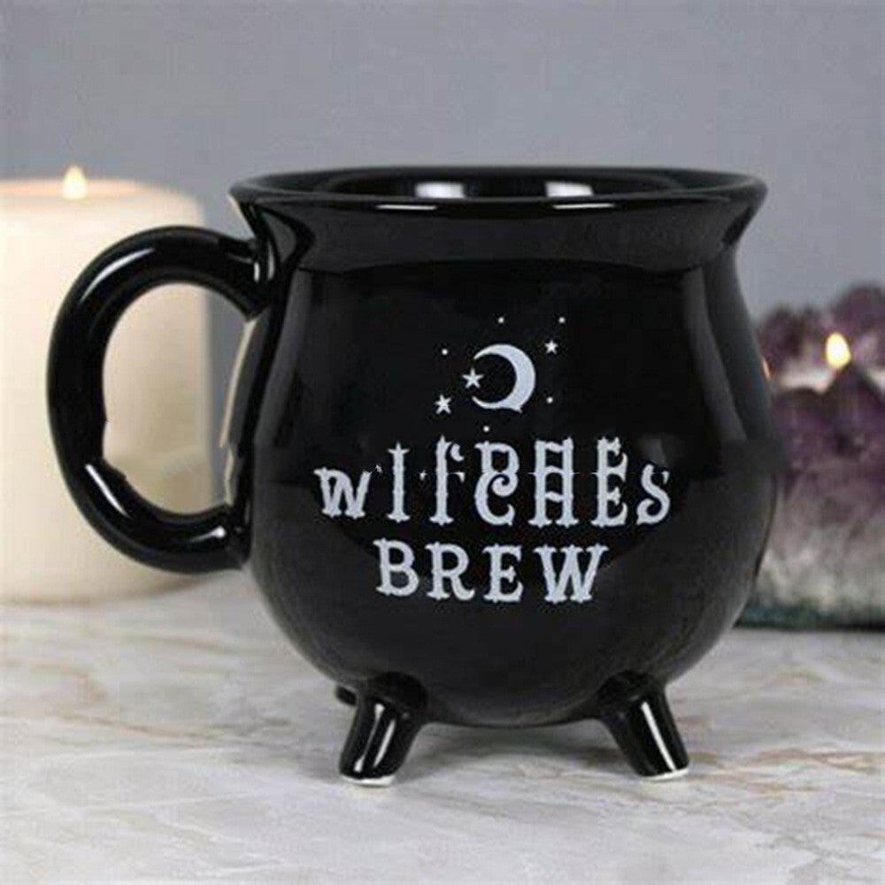 Ceramic Witch Coffee Mug, Halloween Mug