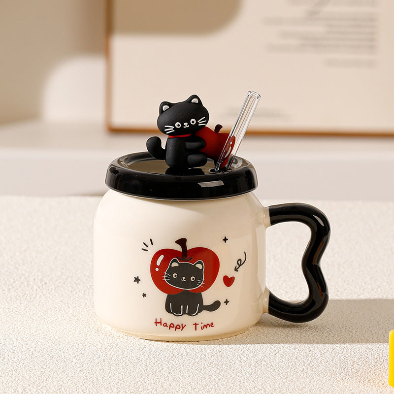 Boys And Girls Office Cat Mug