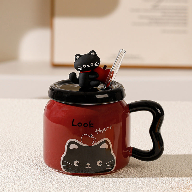 Boys And Girls Office Cat Mug