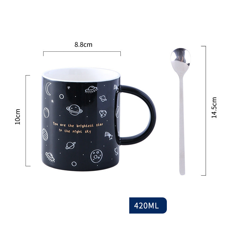 Creative Starry Phone Holder Mug