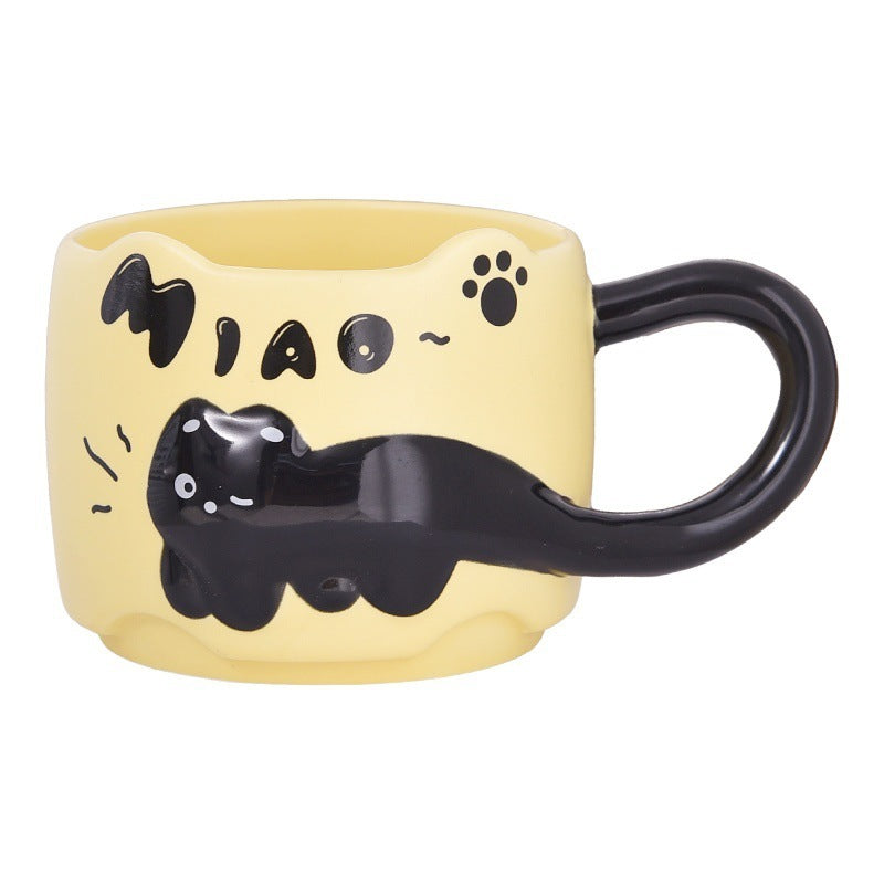 Suit Ceramic Cat Mug