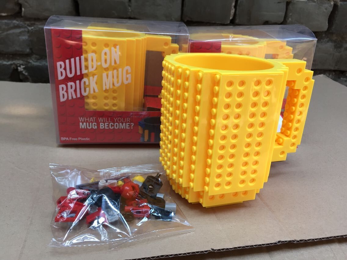 DIY Lego Block Puzzle Mug