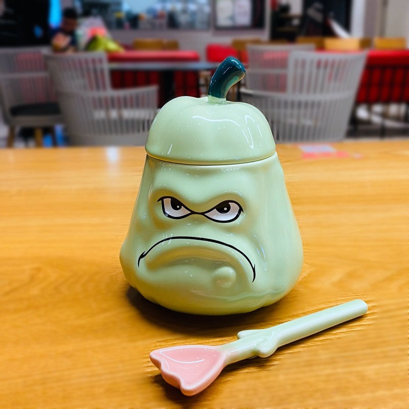 Creative Cushaw Mug Melon Water Cup Ceramic Rare Male Funny
