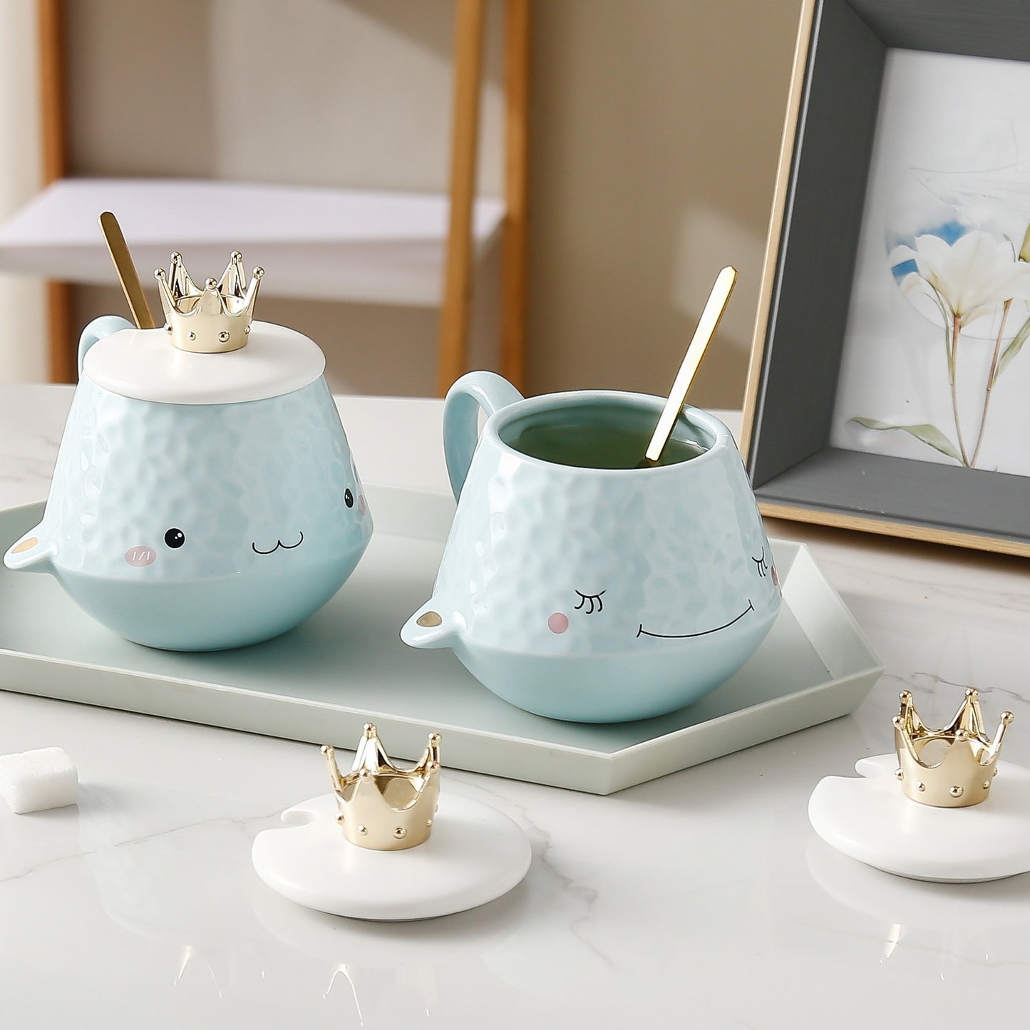 Cute Dolphin Baby Ceramic Mug