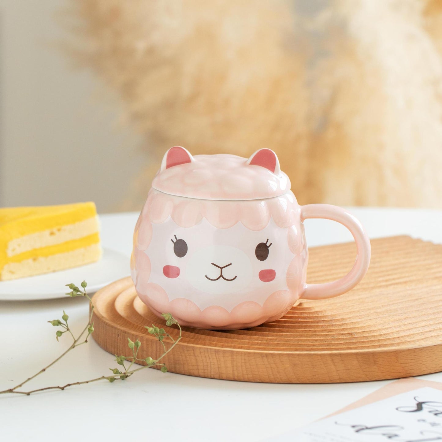 Fashion Cartoon Cat Ceramic Mug