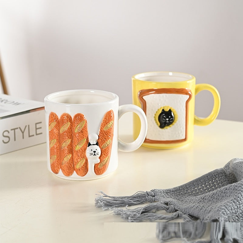 Toast Cat Mug