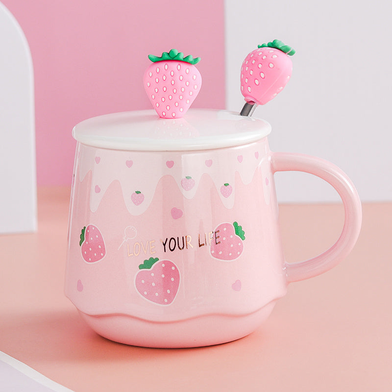 Strawberries Home Coffee  Tea Mug