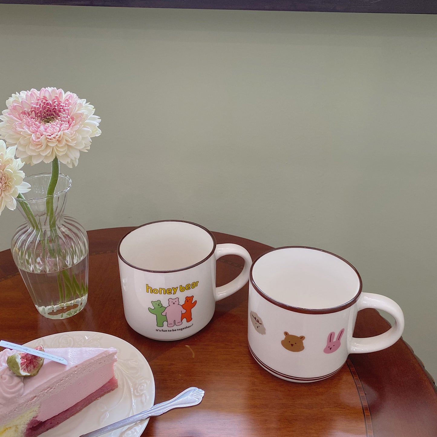 Bear Mug Coffee Cup Large Capacity