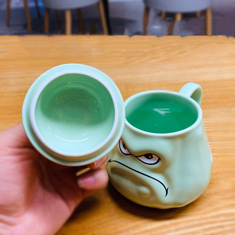 Creative Cushaw Mug Melon Water Cup Ceramic Rare Male Funny