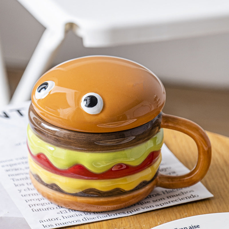 Hamburger Ceramic  Mug