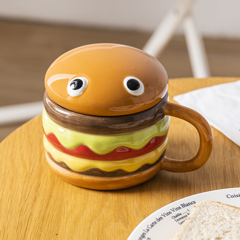 Hamburger Ceramic  Mug