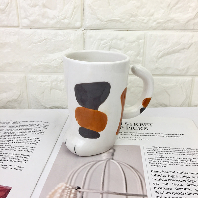 Paw-Shaped Mug for Cat Lovers