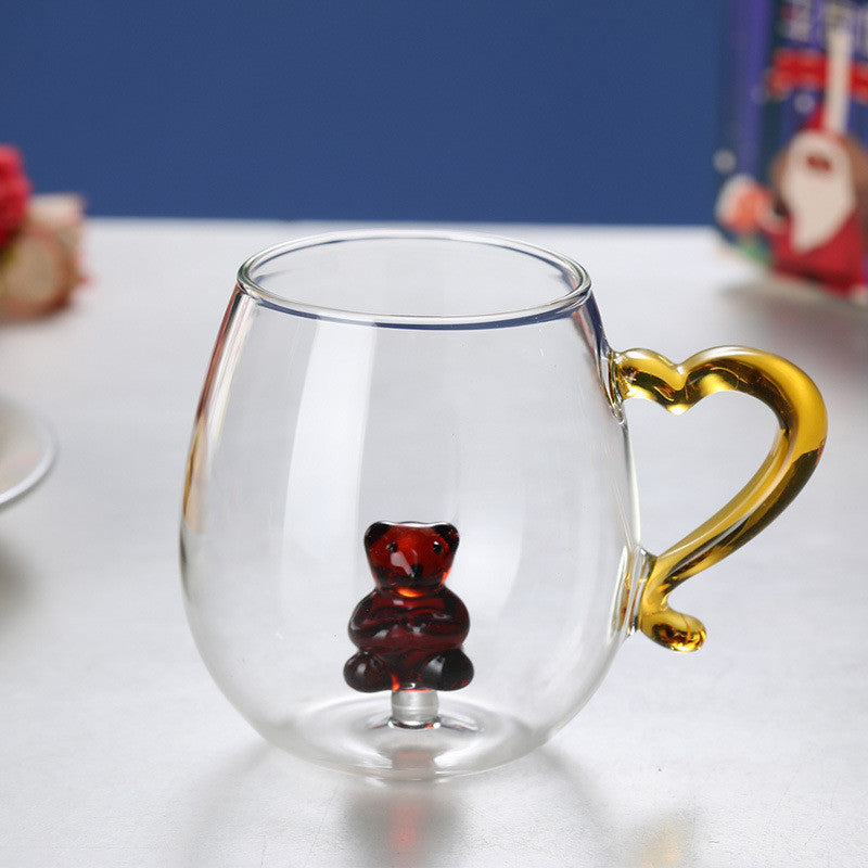Creative Christmas  Glass Cup