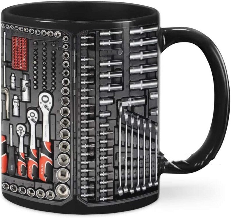 Mechanic Toolbox Ceramic Mug