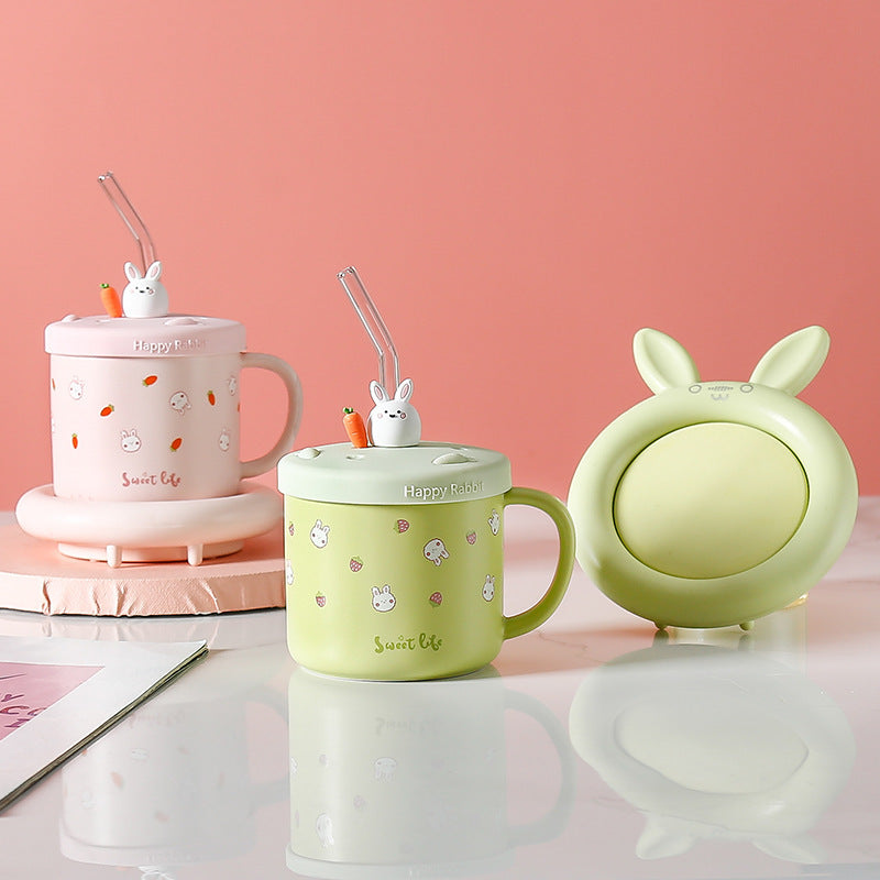 Warm Cup Creative  Rabbit Ceramic Mug
