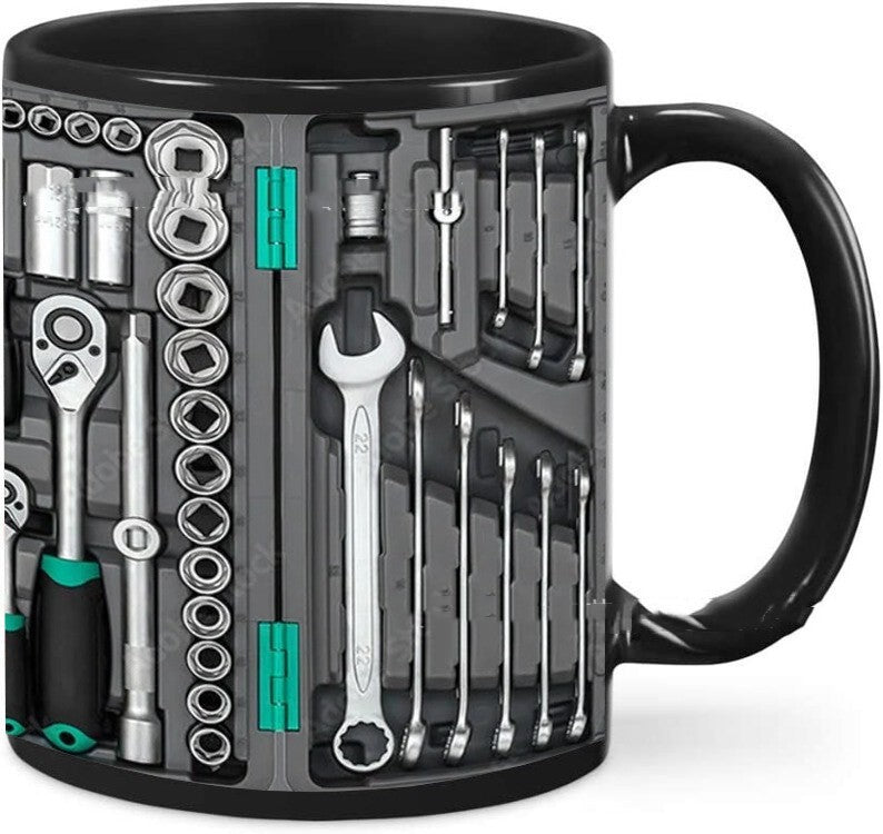 Mechanic Toolbox Ceramic Mug