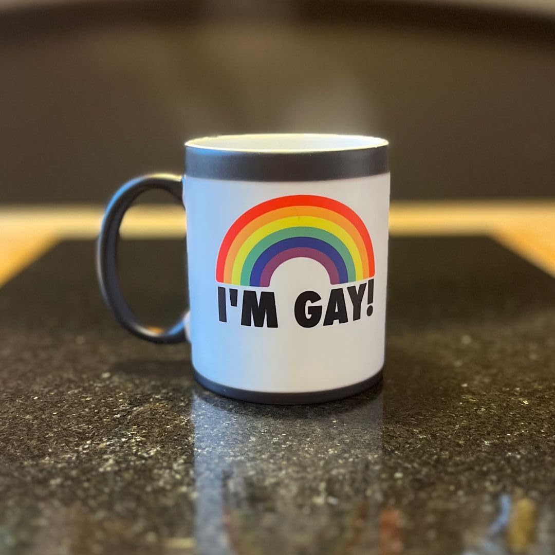 Color-changing Gift Mug I'M GAY!