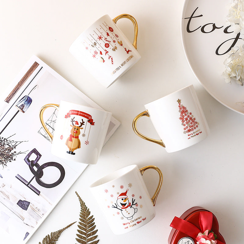 Christmas Gift Ceramic  Coffee Cup