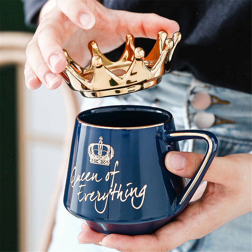 New Fashion Crown Ceramic Mug