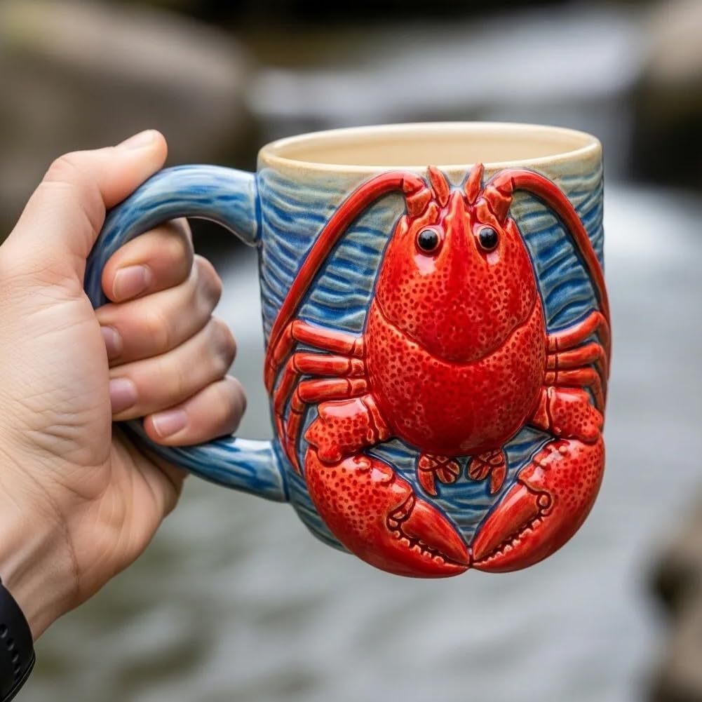 Creative Home Use Marine Animal 3D Coffee Cup